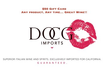 DOCG Imports $50 Gift Card