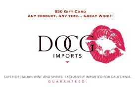 DOCG Imports $50 Gift Card