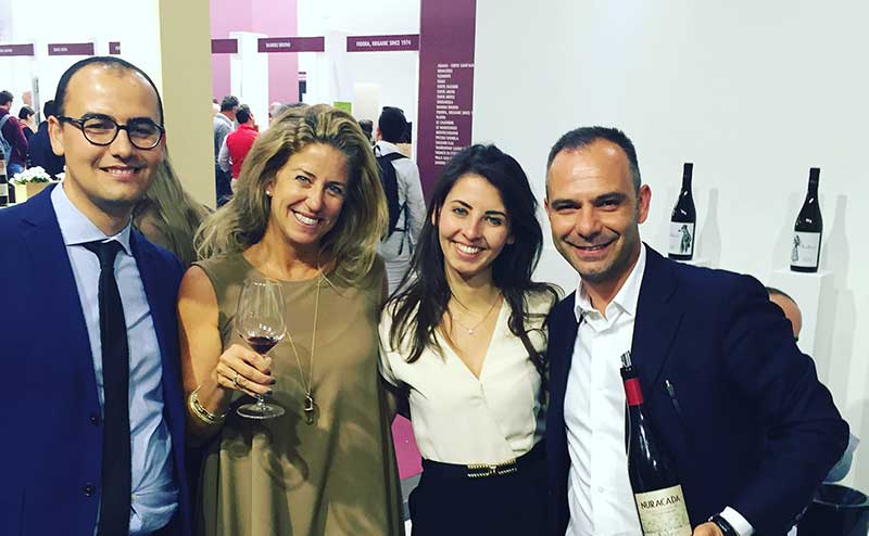 Nina and Audarya at VinItaly