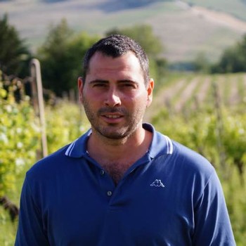 Portrait of Roberto in the vineyard
