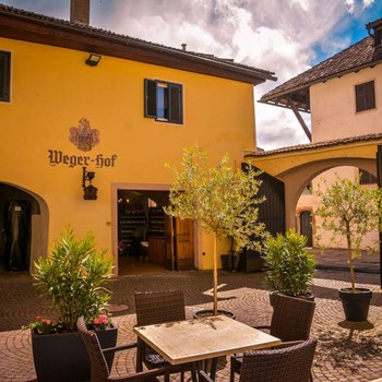 House & patio at Weger in Trentino Alto Adige