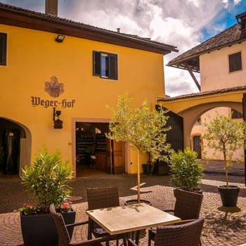 House & patio at Weger in Trentino Alto Adige