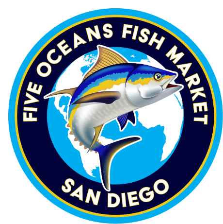 Five Oceans Fish Market Logo