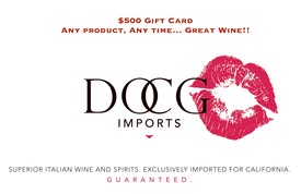 DOCG Imports $500 Gift Card